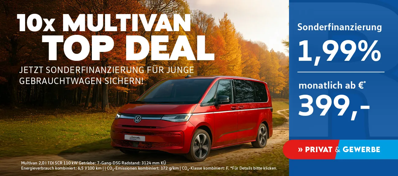 Multivan GW Top Deal Finanzierung 1komma99