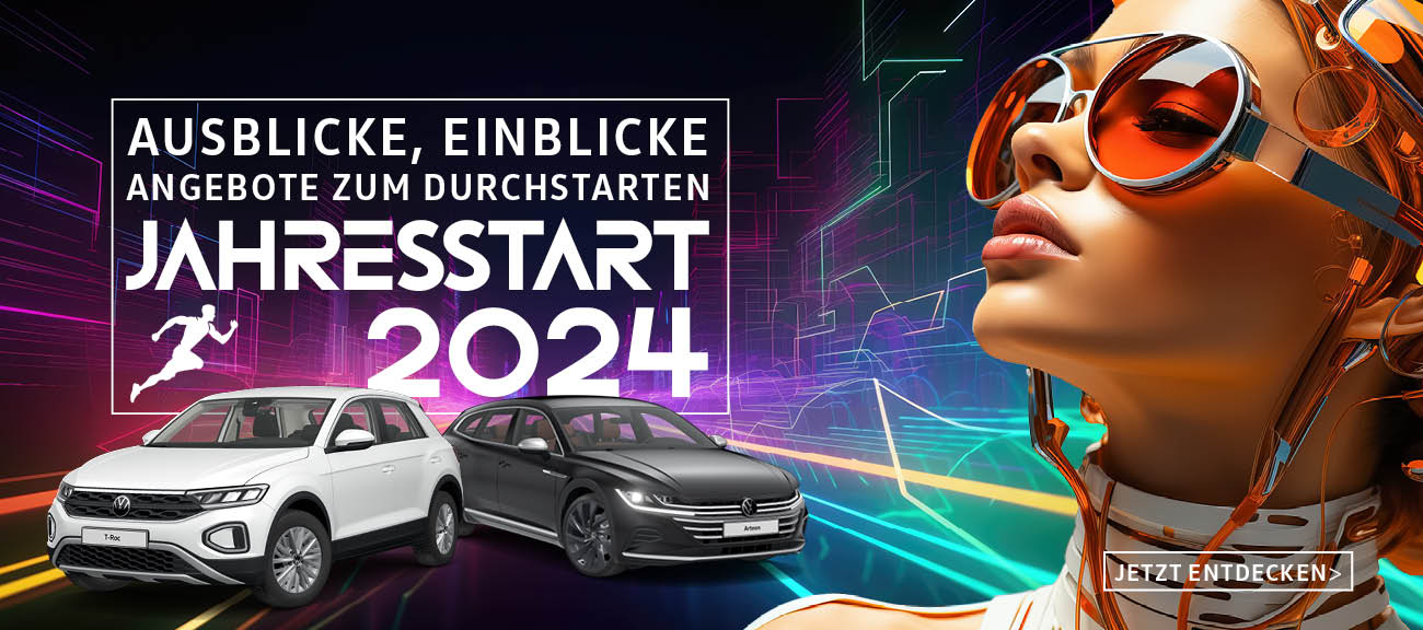 VW Jahresstart 2024 im Autohaus Rostock Ost