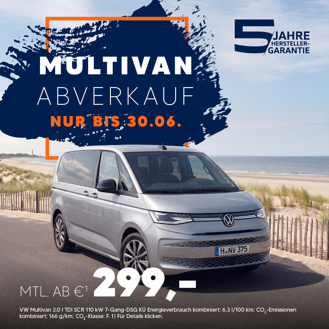 BEITRAG VW Multivan Abverkauf