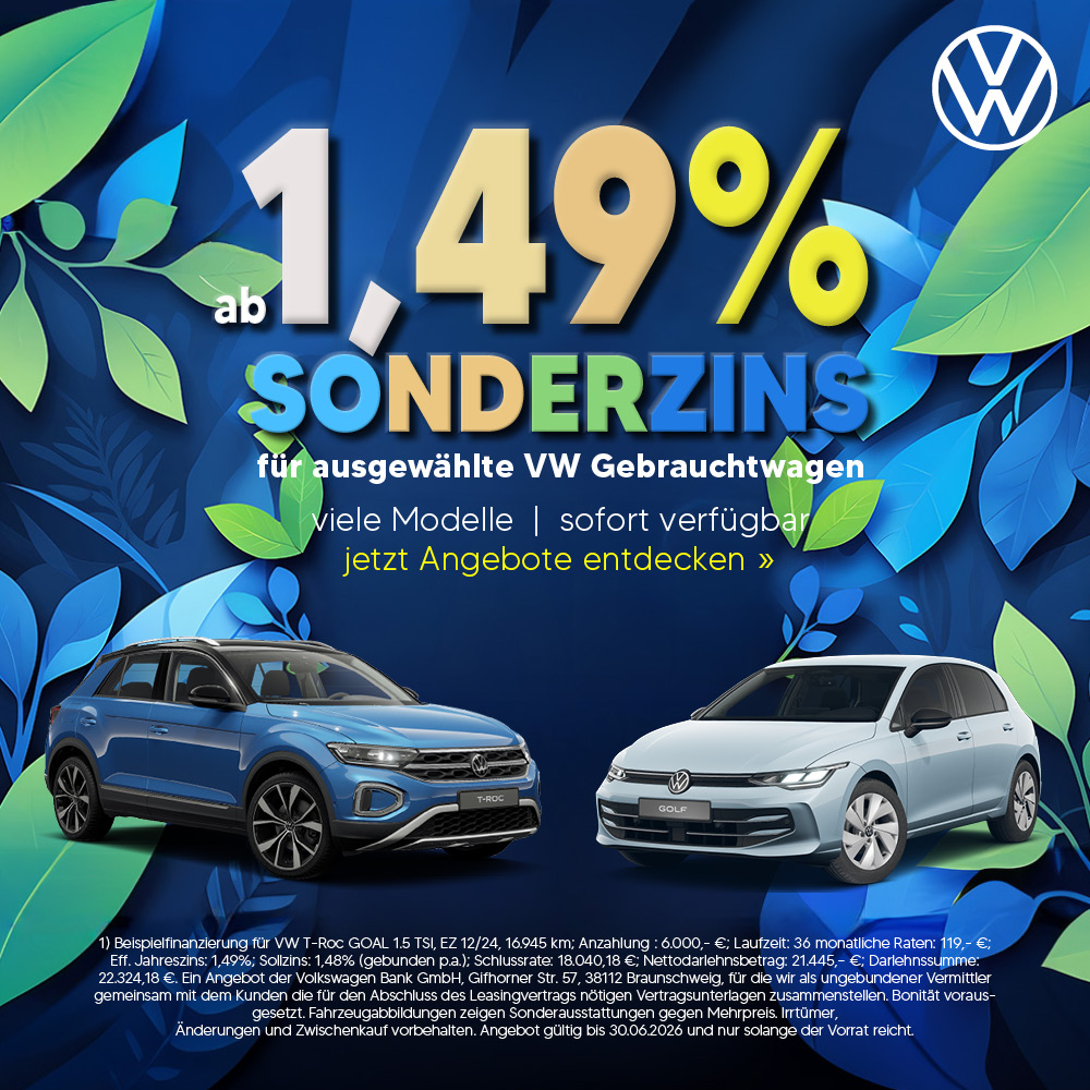 Beitrag Slider GW ab 1,49% Zins