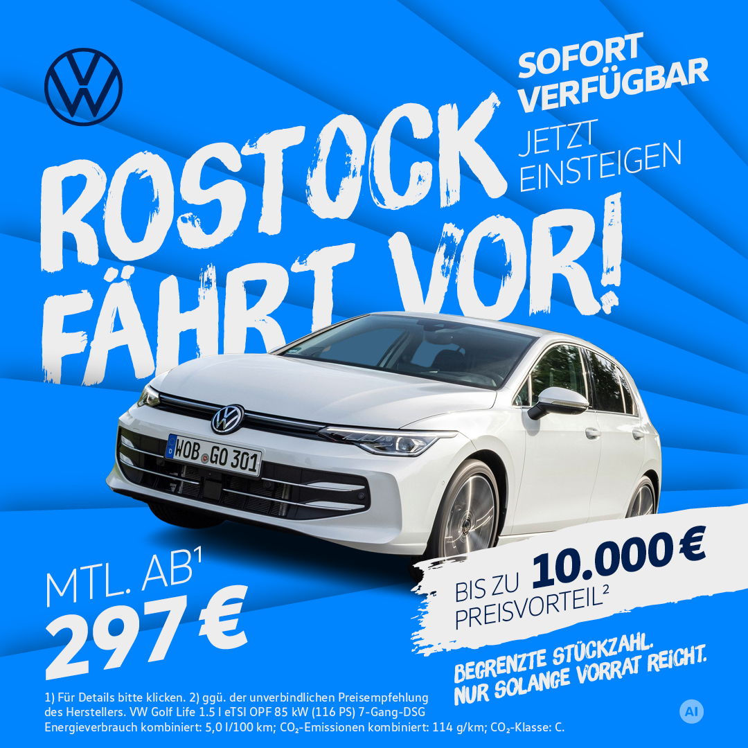BEITRAG Rostock fährt vor