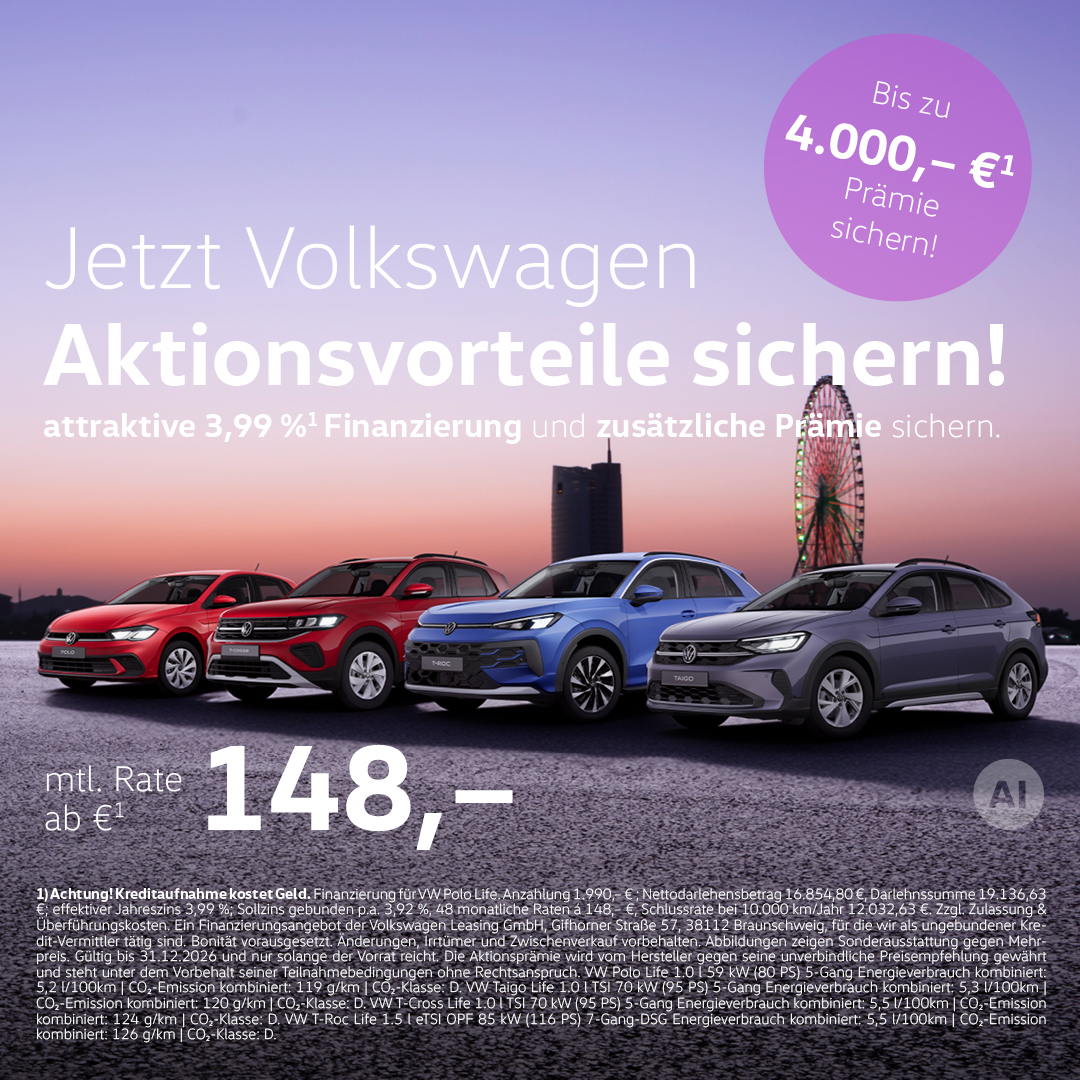 BEITRAGSBILD VW 3-99 SONDERZINS PRAEMIE