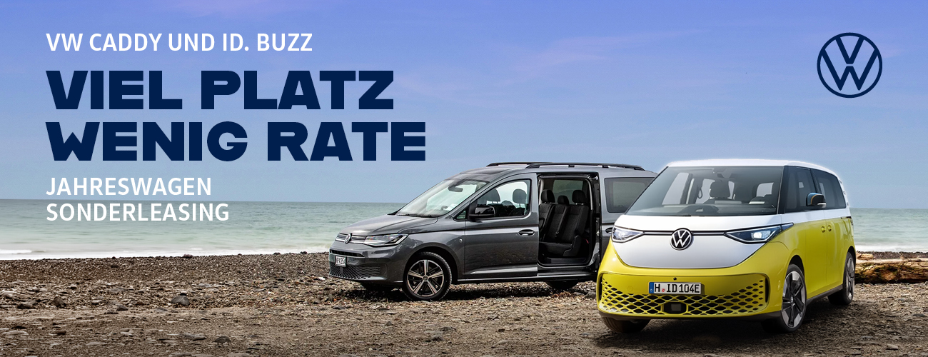 HEADER DESKTOP VW Caddy Life + ID. Buzz