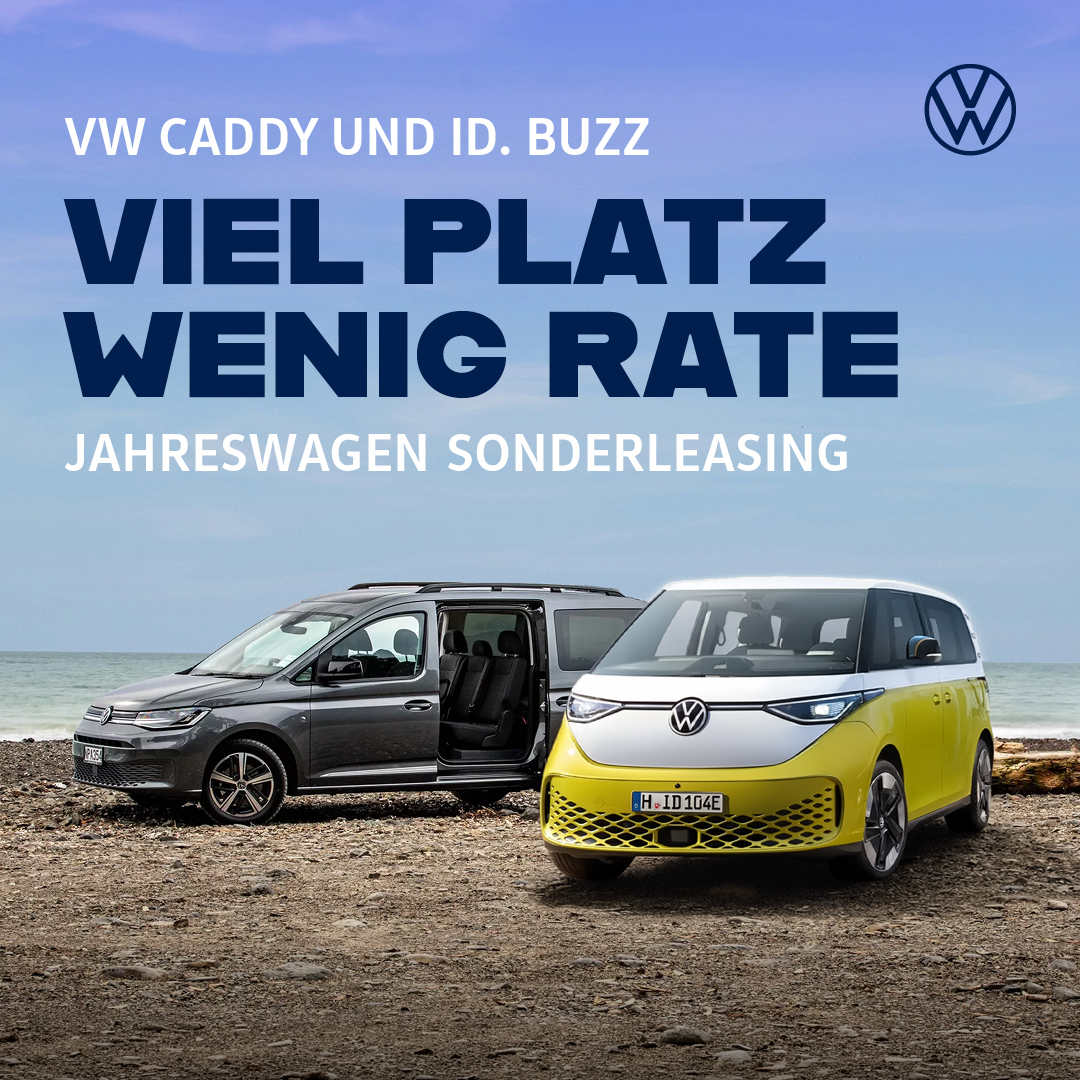 HEADER MOBILE VW Caddy Life + ID. Buzz